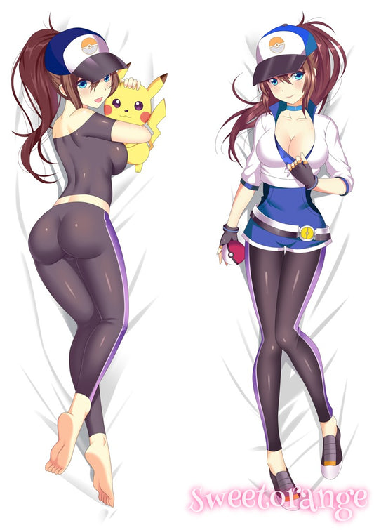 Pokémon Hilda Body Pillow Cover